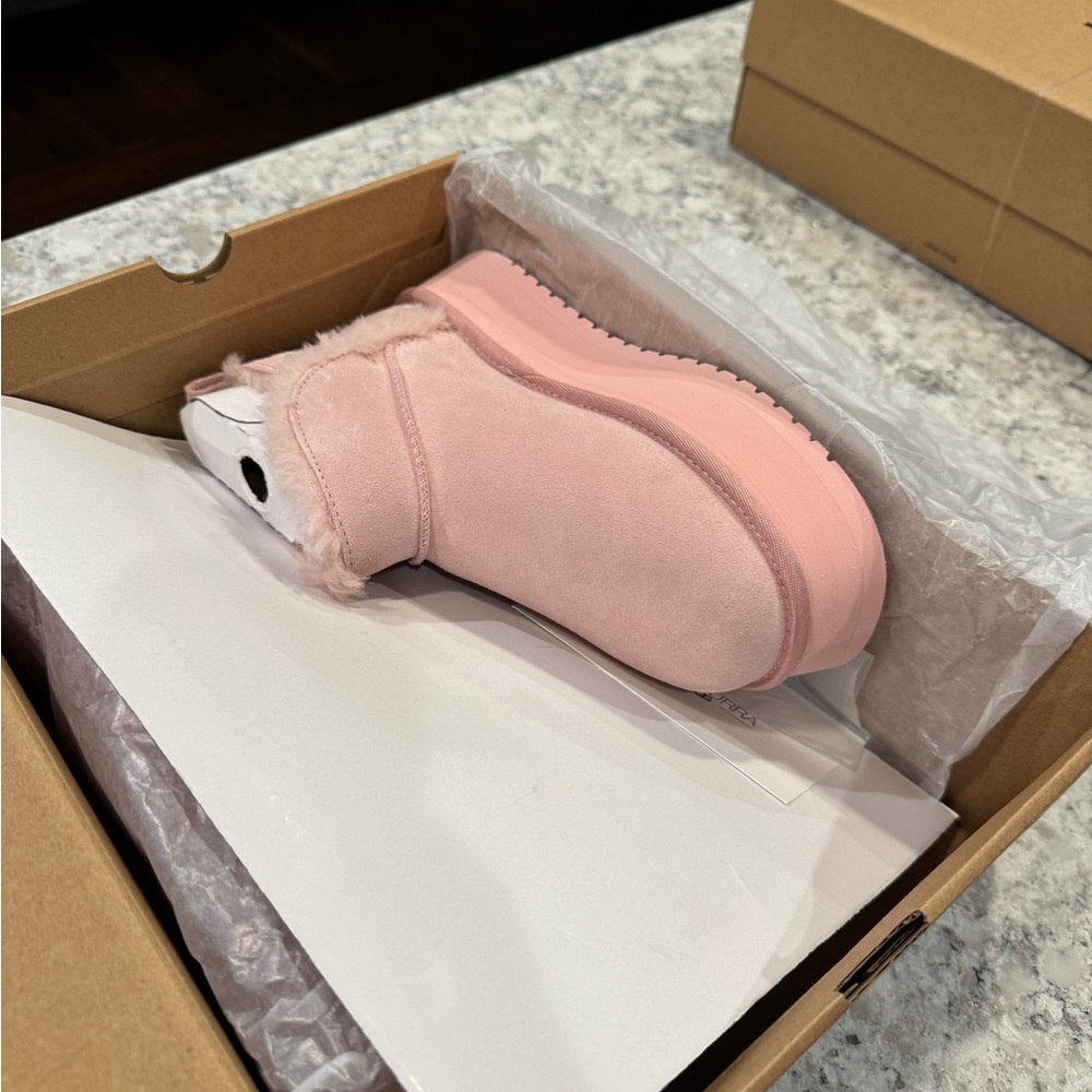Koolaburra Pink Winter Boots